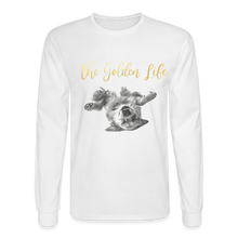 Load image into Gallery viewer, The Golden Life - Men's Long Sleeve T-Shirt - white