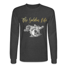 Load image into Gallery viewer, The Golden Life - Men's Long Sleeve T-Shirt - heather black