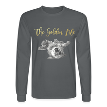Load image into Gallery viewer, The Golden Life - Men's Long Sleeve T-Shirt - charcoal