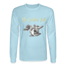 Load image into Gallery viewer, The Golden Life - Men's Long Sleeve T-Shirt - powder blue