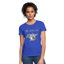 Load image into Gallery viewer, The Golden Life - Women's T-Shirt - royal blue