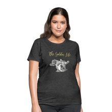 Load image into Gallery viewer, The Golden Life - Women's T-Shirt - heather black