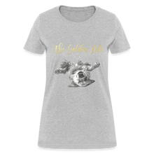 Load image into Gallery viewer, The Golden Life - Women's T-Shirt - heather gray