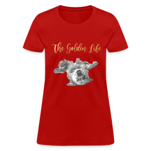 Load image into Gallery viewer, The Golden Life - Women's T-Shirt - red