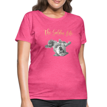 Load image into Gallery viewer, The Golden Life - Women's T-Shirt - heather pink