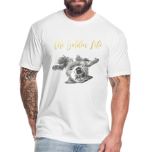 Load image into Gallery viewer, The Golden Life - Fitted Cotton/Poly T-Shirt by Next Level - white