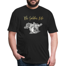 Load image into Gallery viewer, The Golden Life - Fitted Cotton/Poly T-Shirt by Next Level - black