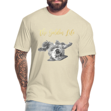 Load image into Gallery viewer, The Golden Life - Fitted Cotton/Poly T-Shirt by Next Level - heather cream