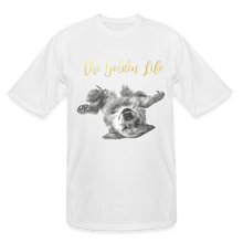 Load image into Gallery viewer, The Golden Life - Men's Tall T-Shirt - white