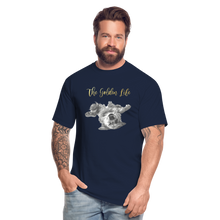 Load image into Gallery viewer, The Golden Life - Men's Tall T-Shirt - navy