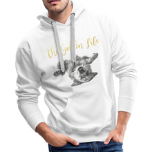 Load image into Gallery viewer, The Golden Life - Men’s Premium Hoodie - white