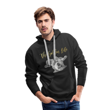 Load image into Gallery viewer, The Golden Life - Men’s Premium Hoodie - black