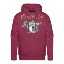 Load image into Gallery viewer, The Golden Life - Men’s Premium Hoodie - burgundy