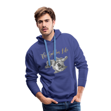 Load image into Gallery viewer, The Golden Life - Men’s Premium Hoodie - royal blue