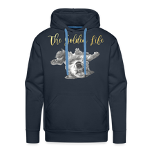Load image into Gallery viewer, The Golden Life - Men’s Premium Hoodie - navy