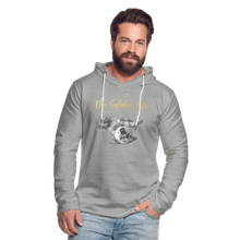 Load image into Gallery viewer, The Golden Life - Unisex Lightweight Terry Hoodie - heather gray