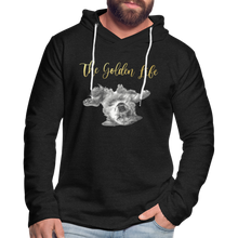 Load image into Gallery viewer, The Golden Life - Unisex Lightweight Terry Hoodie - charcoal grey