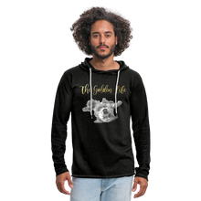 Load image into Gallery viewer, The Golden Life - Unisex Lightweight Terry Hoodie - charcoal grey
