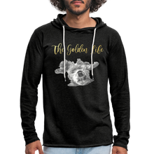 Load image into Gallery viewer, The Golden Life - Unisex Lightweight Terry Hoodie - charcoal grey