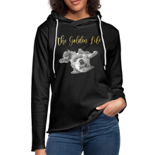 Load image into Gallery viewer, The Golden Life - Unisex Lightweight Terry Hoodie - charcoal grey