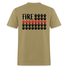 Load image into Gallery viewer, K9s Lead the Way - Fire - Unisex Classic T-Shirt - khaki