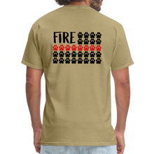 Load image into Gallery viewer, K9s Lead the Way - Fire - Unisex Classic T-Shirt - khaki
