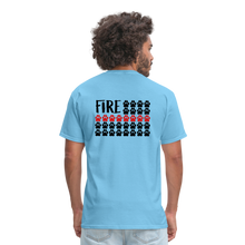 Load image into Gallery viewer, K9s Lead the Way - Fire - Unisex Classic T-Shirt - aquatic blue