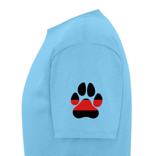 Load image into Gallery viewer, K9s Lead the Way - Fire - Unisex Classic T-Shirt - aquatic blue