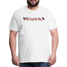 Load image into Gallery viewer, K9s Lead the Way - Fire - Men's Premium T-Shirt - white