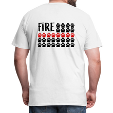 Load image into Gallery viewer, K9s Lead the Way - Fire - Men's Premium T-Shirt - white