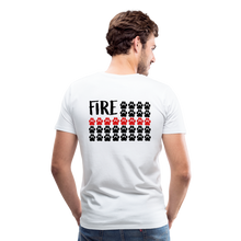 Load image into Gallery viewer, K9s Lead the Way - Fire - Men's Premium T-Shirt - white