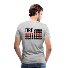 Load image into Gallery viewer, K9s Lead the Way - Fire - Men's Premium T-Shirt - heather gray