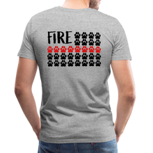 Load image into Gallery viewer, K9s Lead the Way - Fire - Men's Premium T-Shirt - heather gray