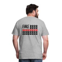 Load image into Gallery viewer, K9s Lead the Way - Fire - Men's Premium T-Shirt - heather gray