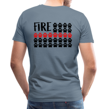Load image into Gallery viewer, K9s Lead the Way - Fire - Men's Premium T-Shirt - steel blue