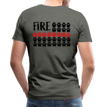 Load image into Gallery viewer, K9s Lead the Way - Fire - Men's Premium T-Shirt - asphalt gray