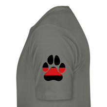 Load image into Gallery viewer, K9s Lead the Way - Fire - Men's Premium T-Shirt - asphalt gray