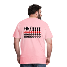 Load image into Gallery viewer, K9s Lead the Way - Fire - Men's Premium T-Shirt - pink