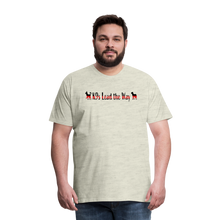 Load image into Gallery viewer, K9s Lead the Way - Fire - Men's Premium T-Shirt - heather oatmeal