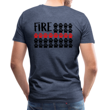 Load image into Gallery viewer, K9s Lead the Way - Fire - Men's Premium T-Shirt - heather blue