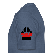 Load image into Gallery viewer, K9s Lead the Way - Fire - Men's Premium T-Shirt - heather blue