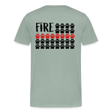 Load image into Gallery viewer, K9s Lead the Way - Fire - Men's Premium T-Shirt - steel green