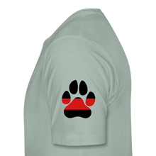 Load image into Gallery viewer, K9s Lead the Way - Fire - Men's Premium T-Shirt - steel green