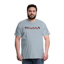 Load image into Gallery viewer, K9s Lead the Way - Fire - Men's Premium T-Shirt - heather ice blue