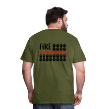 Load image into Gallery viewer, K9s Lead the Way - Fire - Men's Premium T-Shirt - olive green