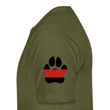 Load image into Gallery viewer, K9s Lead the Way - Fire - Men's Premium T-Shirt - olive green
