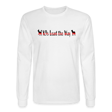 Load image into Gallery viewer, K9s Lead the Way - Fire - Men's Long Sleeve T-Shirt - white