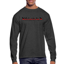 Load image into Gallery viewer, K9s Lead the Way - Fire - Men's Long Sleeve T-Shirt - heather black
