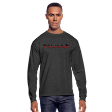 Load image into Gallery viewer, K9s Lead the Way - Fire - Men's Long Sleeve T-Shirt - heather black