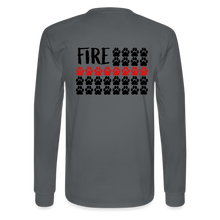 Load image into Gallery viewer, K9s Lead the Way - Fire - Men's Long Sleeve T-Shirt - charcoal